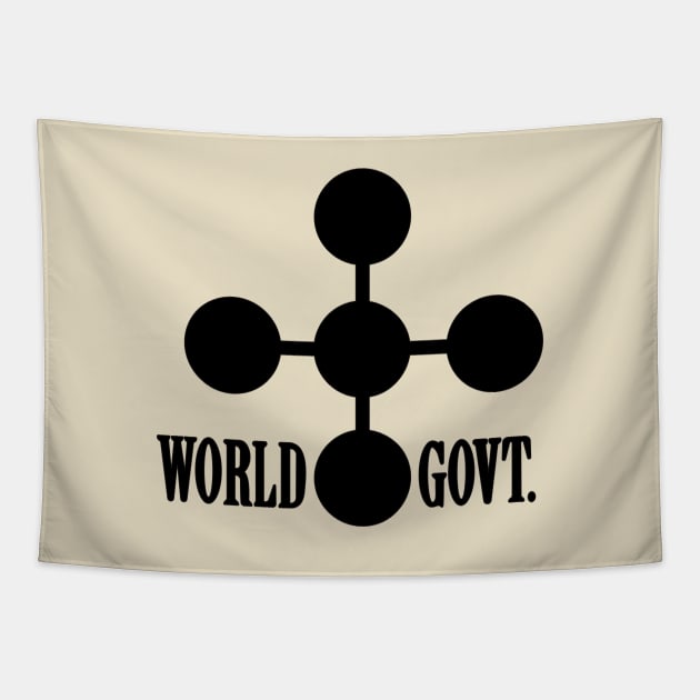 world govt Tapestry by onepiecechibiproject