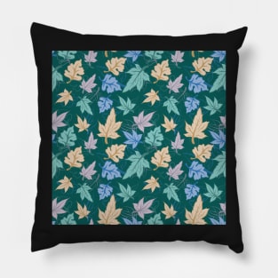 Green Leaves Pillow