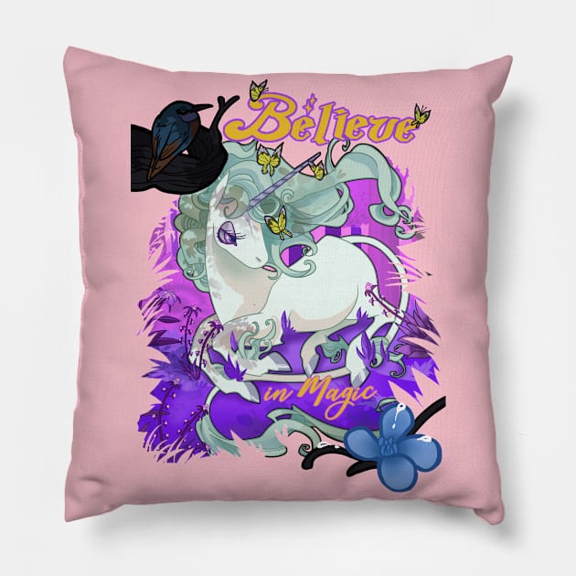 Believe Pillow by VegaNya