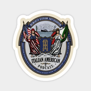 Italian American Coat of Arms Magnet