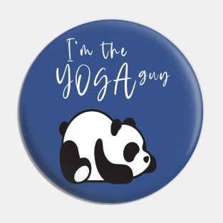 Sleeping Panda, Yoga Master Pin