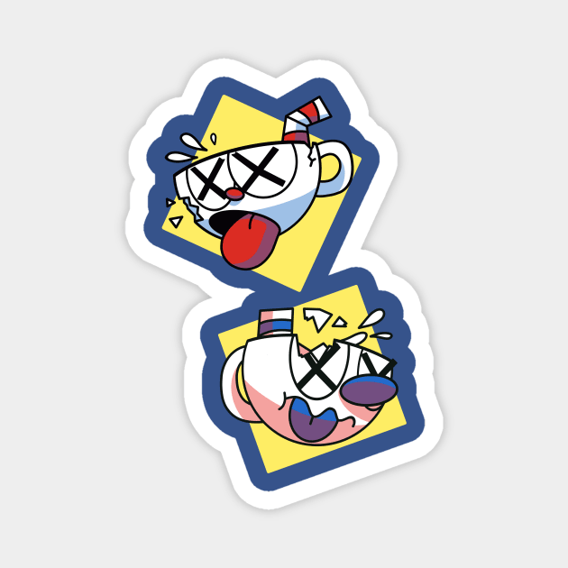 Cup Brothers Magnet by TASCHE