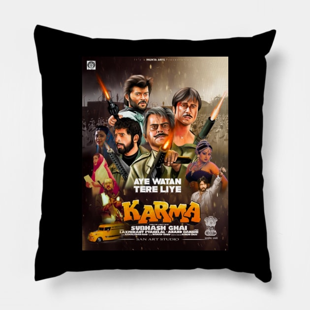 Karma Pillow by SAN ART STUDIO 