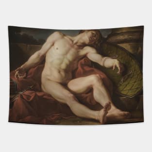Death of a Gladiator - Jean-Simon Berthélemy Tapestry