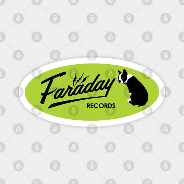 Faraday Records George Jones Logo Magnet by ShredBeard