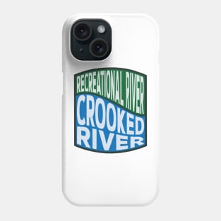 Crooked River Recreational River wave Phone Case