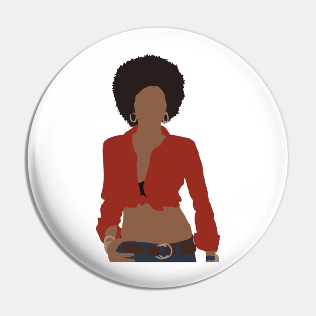 Foxy Brown Pin by FutureSpaceDesigns