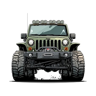 jeep, 4x4, adventure, funny jeep, jeep adventure, jeep lover, offroad, suv, wrangler, T-Shirt