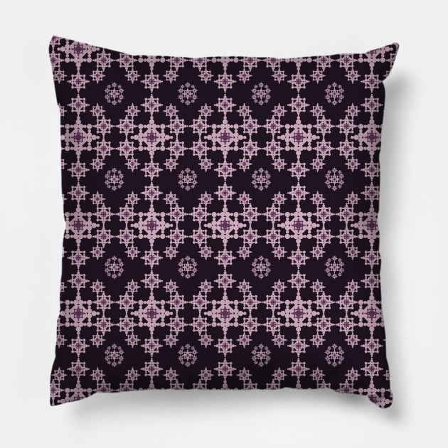 Seamless floral pattern Pillow by Ezzkouch