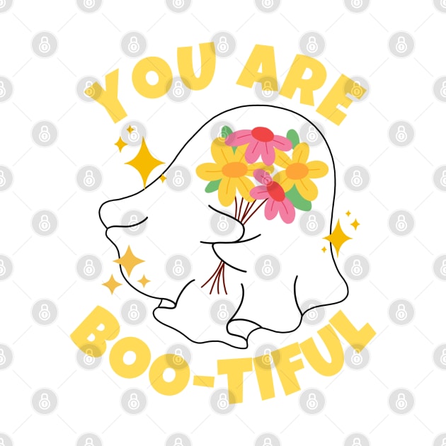 You Are Boo-tiful Funny Ghost by ricricswert