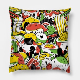 Japanese Food Pillow