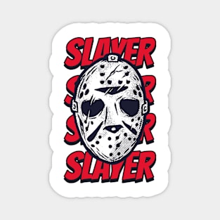 Jason Voorhees Slayer Magnet