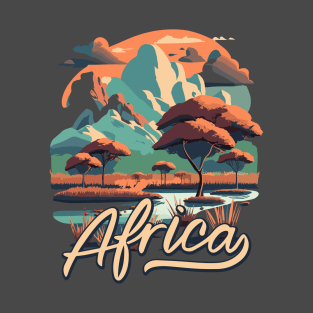 Beautiful African Landscape T-Shirt