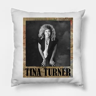 Tina Turner // Vintage Frame Pillow