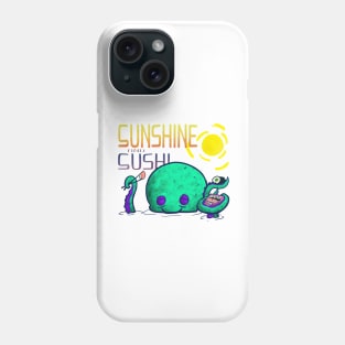 Sunshine And Sushi Octopus Phone Case