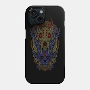 Skull red eyes 1 Phone Case