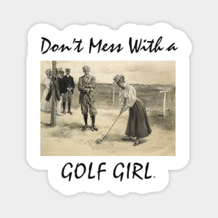 Golf Girl Magnet