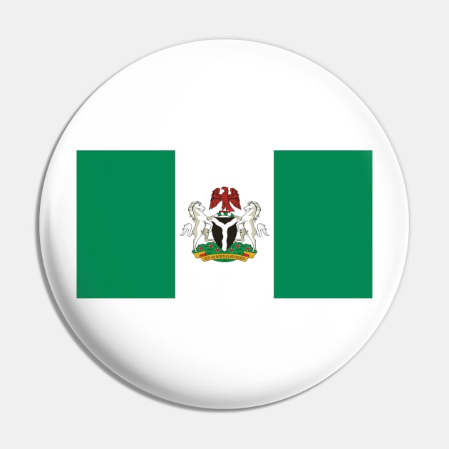 Nigeria Pin by Wickedcartoons