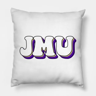 jamesm lettering Pillow