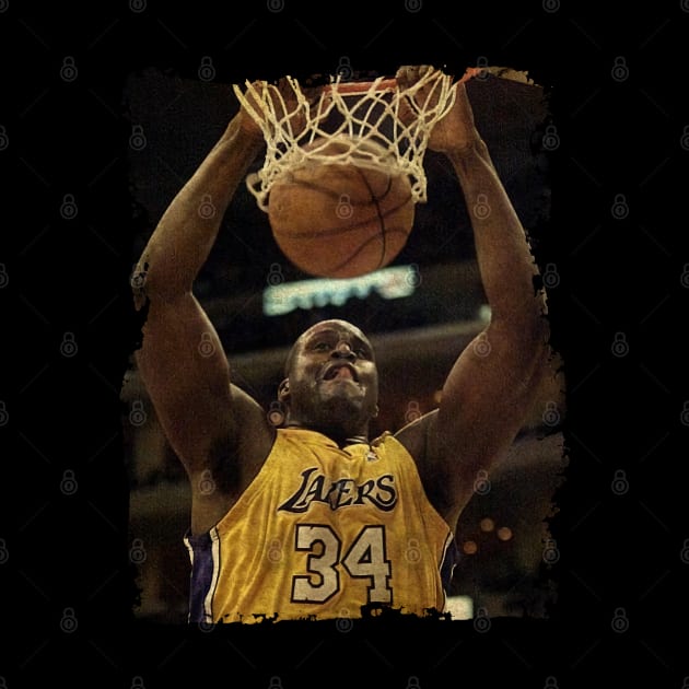 Shaq Dunking by Omeshshopart