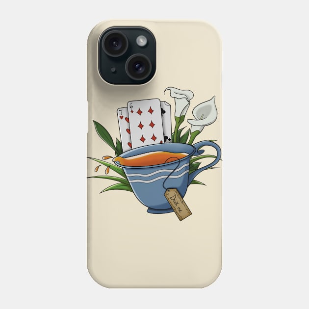 Cup of Wonderland Phone Case by joanie1508