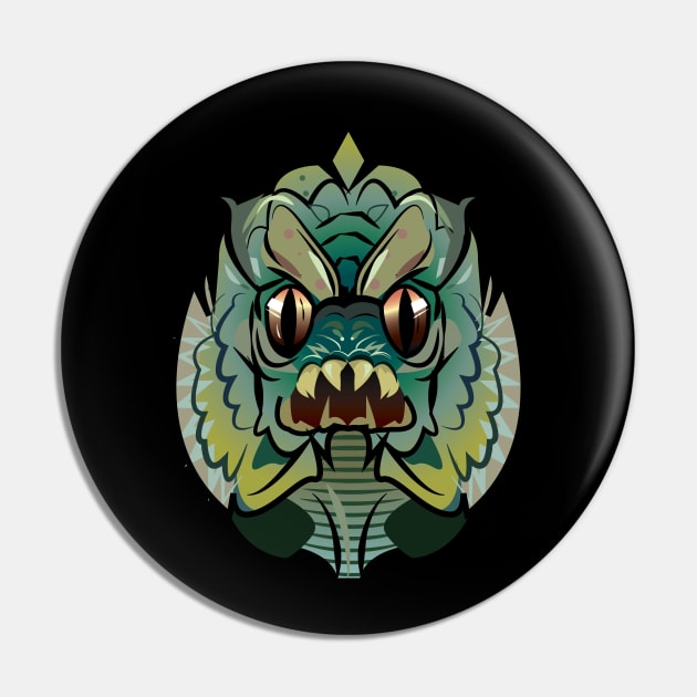 Monster Squad tribute Gill-Man Pin by Gimmickbydesign