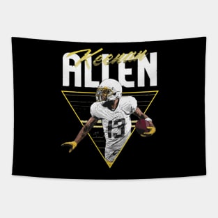 Keenan Allen Los Angeles C Retro Tapestry