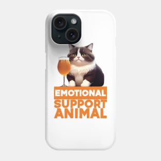 Just a Purrfect Emotional Support Animal Cat Phone Case