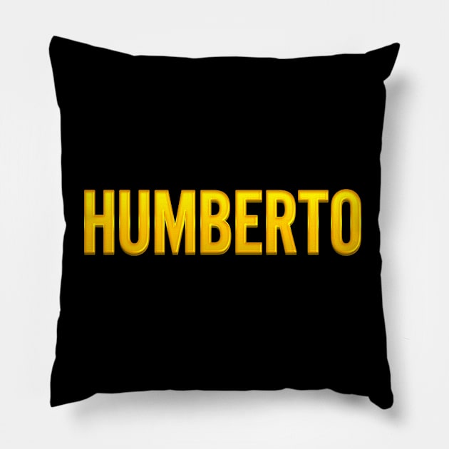 Humberto Name Pillow by xesed