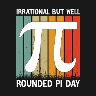 Irrational But Well Rounded Funny Pi day Teacher Women T-Shirt