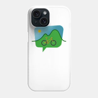 Talk bicycling Phone Case