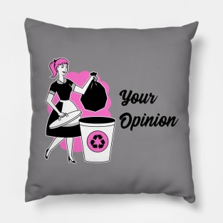 Your Opinion-Vitage Look Pillow