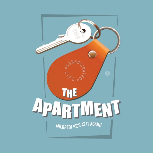 The Apartment - Alternative Movie Poster by MoviePosterBoy