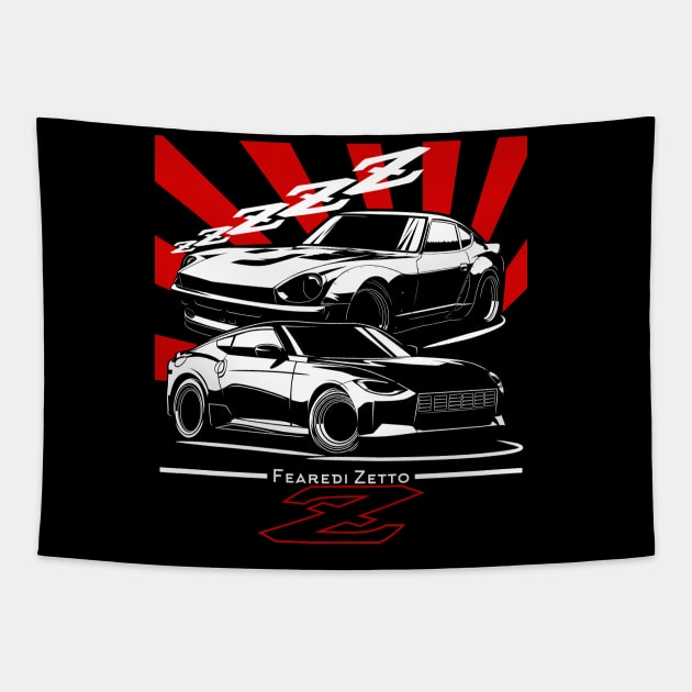 The Legends FairLady Z Tapestry by Rezall Revolution