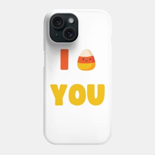 CUTE HALLOWEEN LAZY COSTUME I CANDY CORN YOU Phone Case