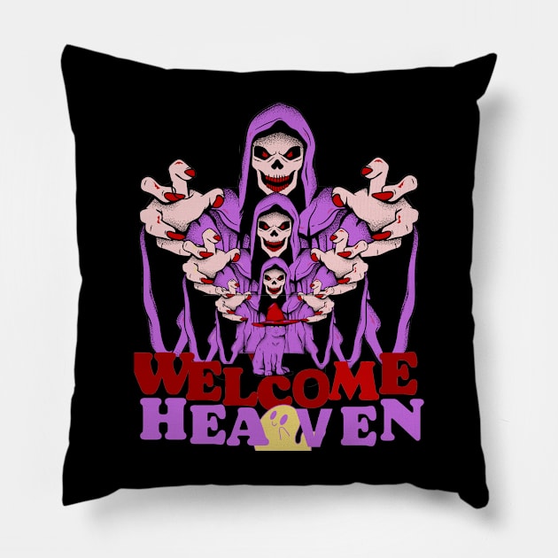 the three evil in havean Pillow by funnyd