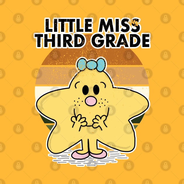 Little Miss Third Grade by Tezatoons