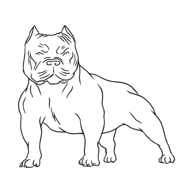 pitbull by gustoprints