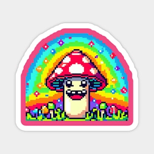 Drunken Mushroom Magnet