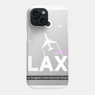 LOS ANGELES LAX Airport Phone Case