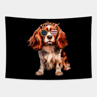 Graceful Spaniel Merch Exude Sophistication Tapestry