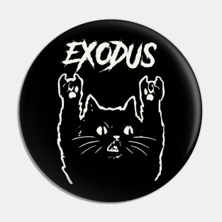 exodus metal cat Pin