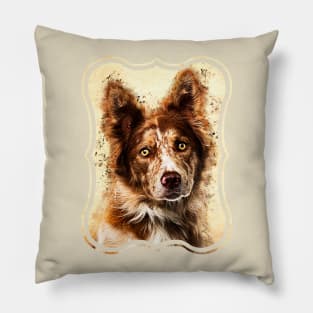 Border Collie Pillow