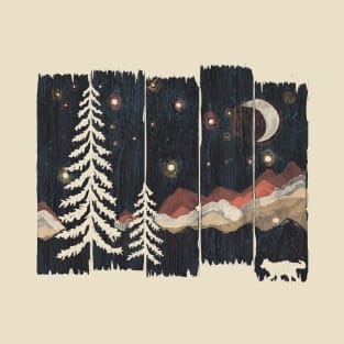 Starry Night in the Mountains... T-Shirt