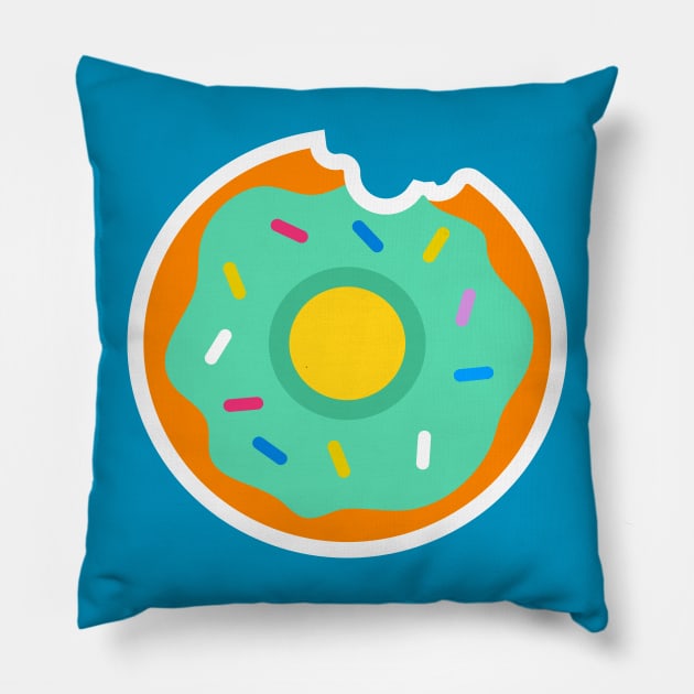 Donut Pillow by SummerEmoji