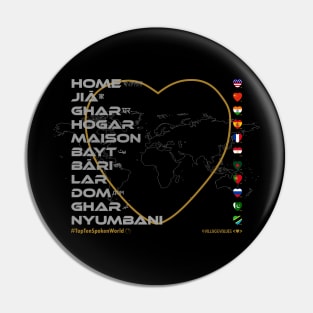 HOME: Say ¿Qué? Top Ten Spoken (World) Pin