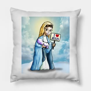 I love Jesus Pillow