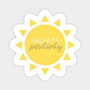 Radiate Positivity Sunny Magnet