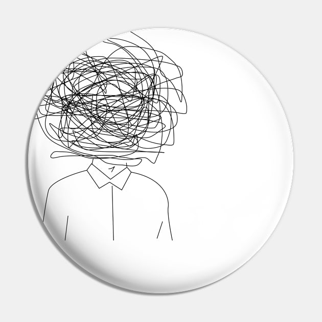 Minimalist linear brainstorming Pin by FibraDesign