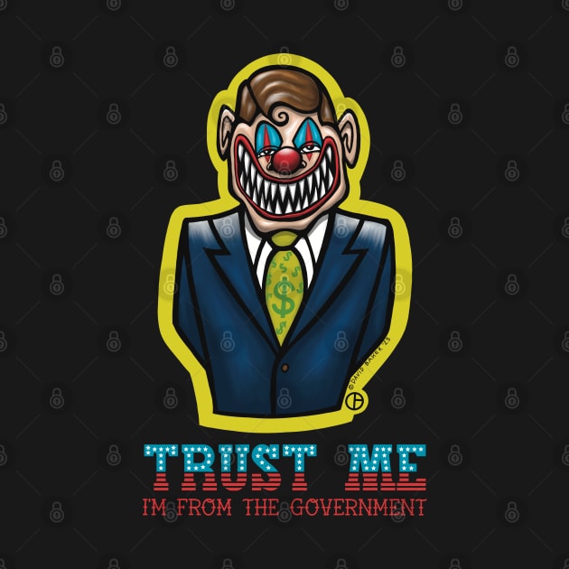 Clown Politician by Art from the Blue Room